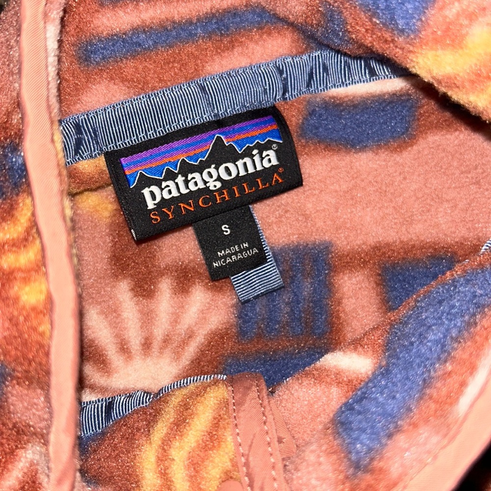 Patagonia Synchilla Snap-T Fleece Pullover Small
Canyon Block Big Sisu Brown S - Picture 5 of 6
